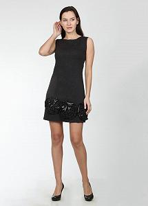 Платье MTP M 44 Серый (HR-365213-Gray) synthetic.ua - Фото 1