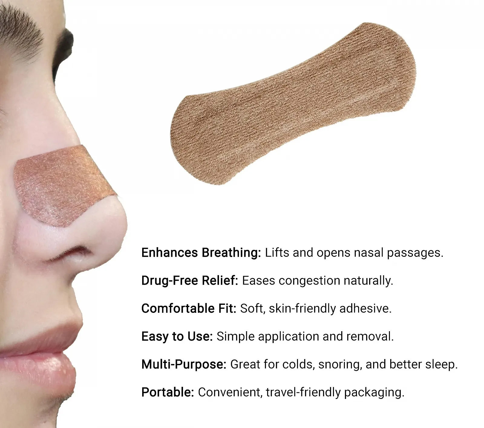 Смужки для носа Aveen проти хропіння для глибокого, спокійного сну Ефективне рішення, фото №3 Смужки для носа Aveen проти хропіння для глибокого, спокійного сну Ефективне рішення, фото №3