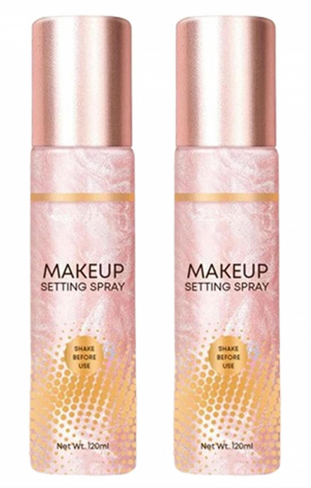 Спрей Glamstay+ Для фіксації макіяжу Декоративна дощова обробка Довготривалість 12 годин (2 штук), фото №1