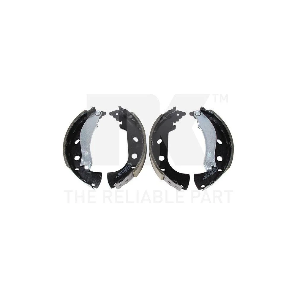 Комплект гальмівних колодок NK 2723626 для FIAT, задня вісь, фото №1