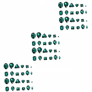 Краплинні Стрази Tofficu 150 шт. Кристал для одягу - Фото 1