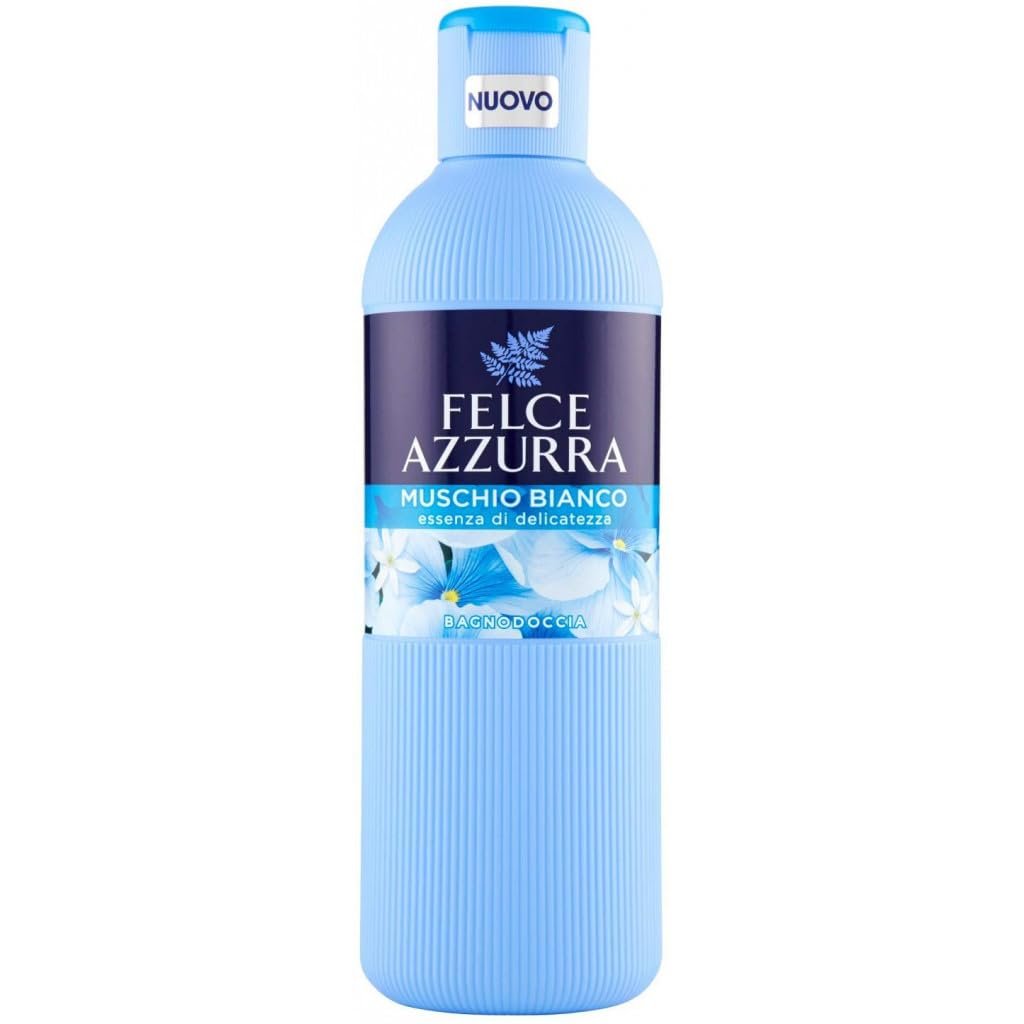 Гель для душу Felce Azzurra Bagnodoccia Muschio Bianco Білий мускус 4 x 650 мл, фото №1