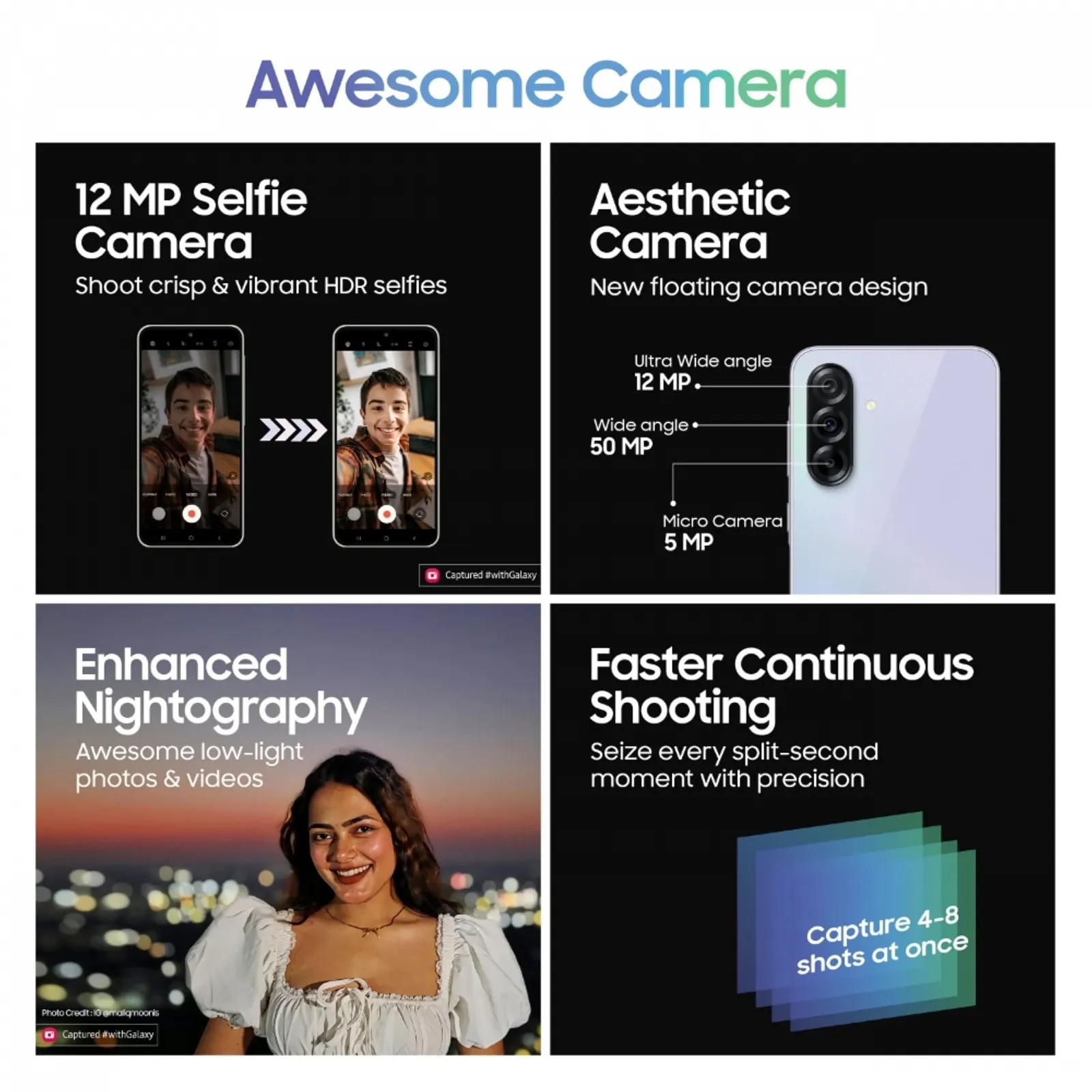 Смартфон Samsung Galaxy A36 5G 8GB RAM 256GB ROM Awesome Lavender, фото №5 Смартфон Samsung Galaxy A36 5G 8GB RAM 256GB ROM Awesome Lavender, фото №5