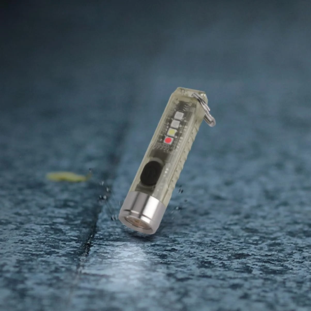 Міні-ліхтарик Yardenfun Світлодіодний USB акумуляторний брелок Портативний для кемпінгу та надзвичайних ситуацій Компактний і міцний, фото №7