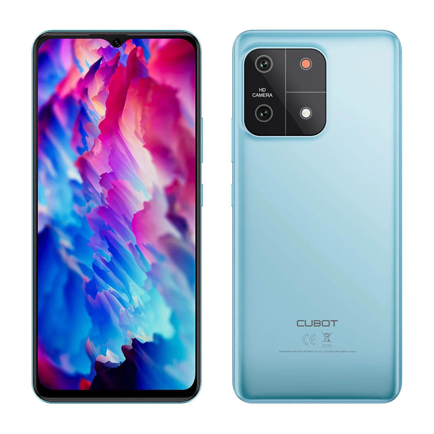 Смартфон Cubot A1 6.5" HD+ 4GB 128GB 13MP 5100mAh Android 13 OctaCore Blue, фото №1