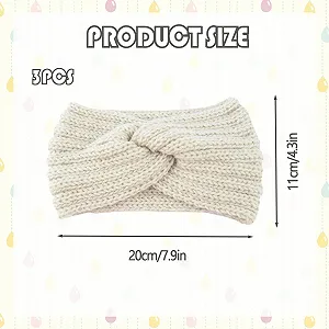 В'язана Пов'язка на Голову Зимова synthetic.ua - Фото 1