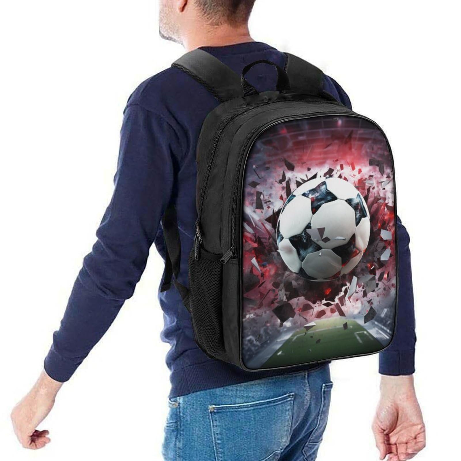 Шкільний рюкзак Football FPAKAKIIE 40x28x16см, фото №5