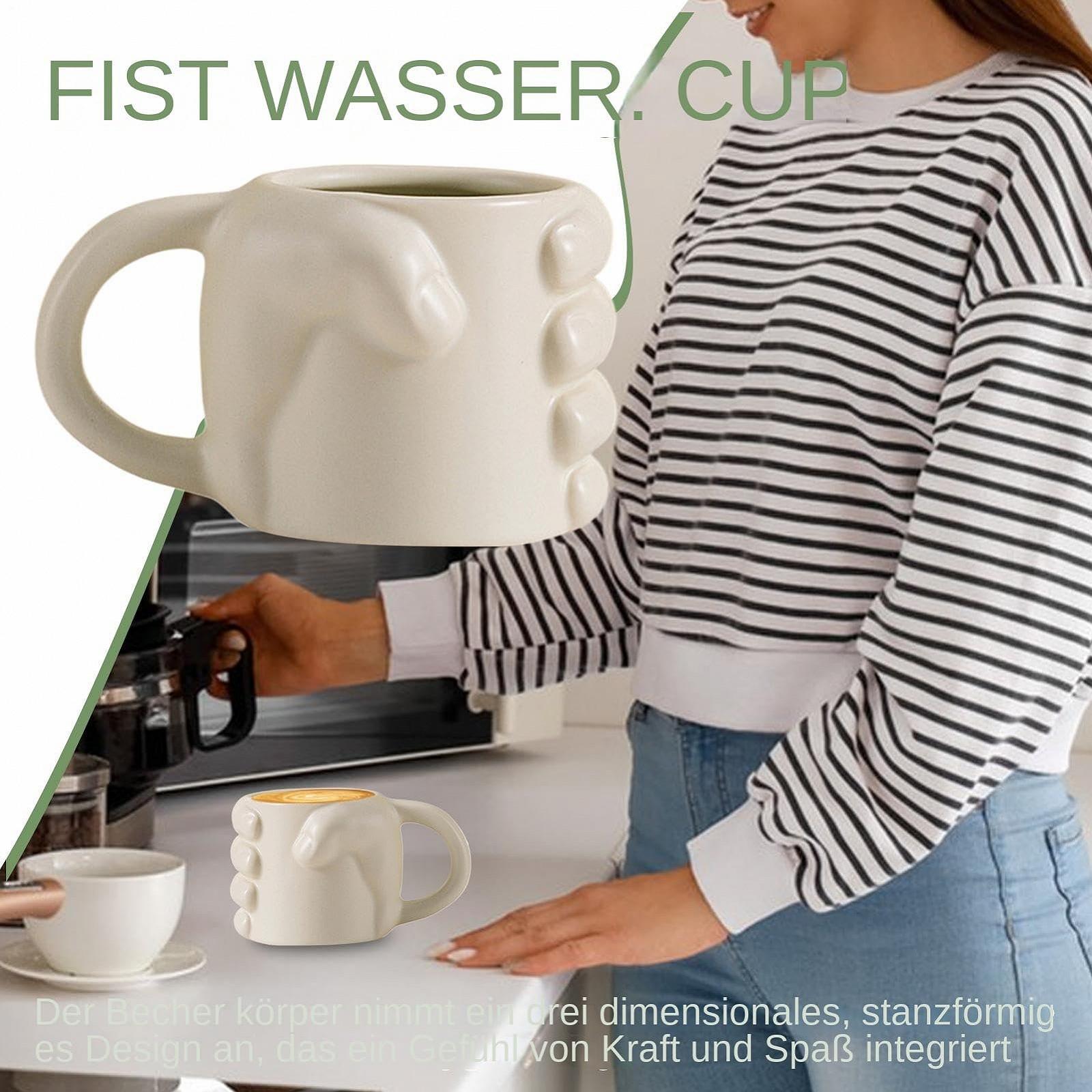 Кружка Knowlife Забавная кофейная для мужчин, Кружка-кулак для напитков, Многоразовая кружка для украшения стола, Подходит для взрослых и детей для дома, ресторана и кемпинга, фото №6