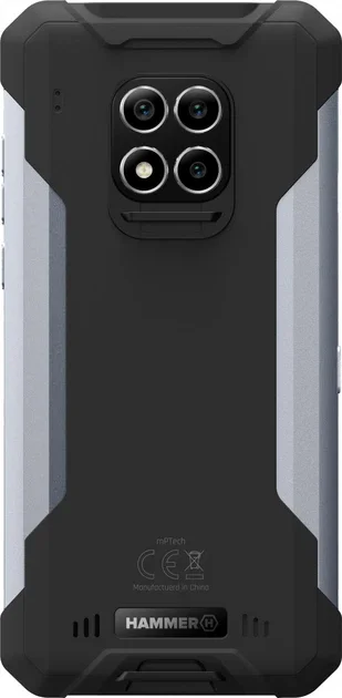 Смартфон 6" myPhone Hammer Construction 6/128Gb 4G 2-SIM NFC 16/8Мп 8 ядер Android 12 Серебристий, фото №8 Смартфон 6" myPhone Hammer Construction 6/128Gb 4G 2-SIM NFC 16/8Мп 8 ядер Android 12 Серебристий, фото №8