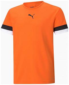 Футболка Puma teamRISE Jersey Jr помаранчевий  XS - Фото 1