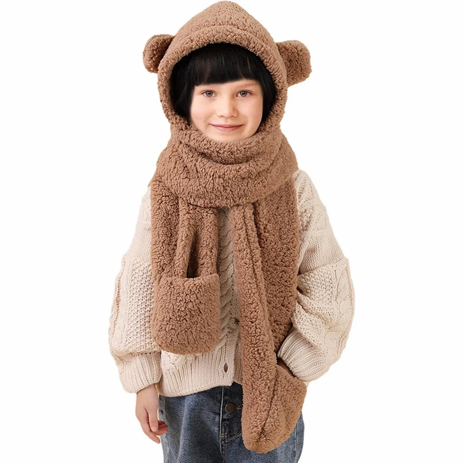 Шапка-ушанка Детская Медведь, фото №8 Шапка-ушанка Детская Медведь, фото №8