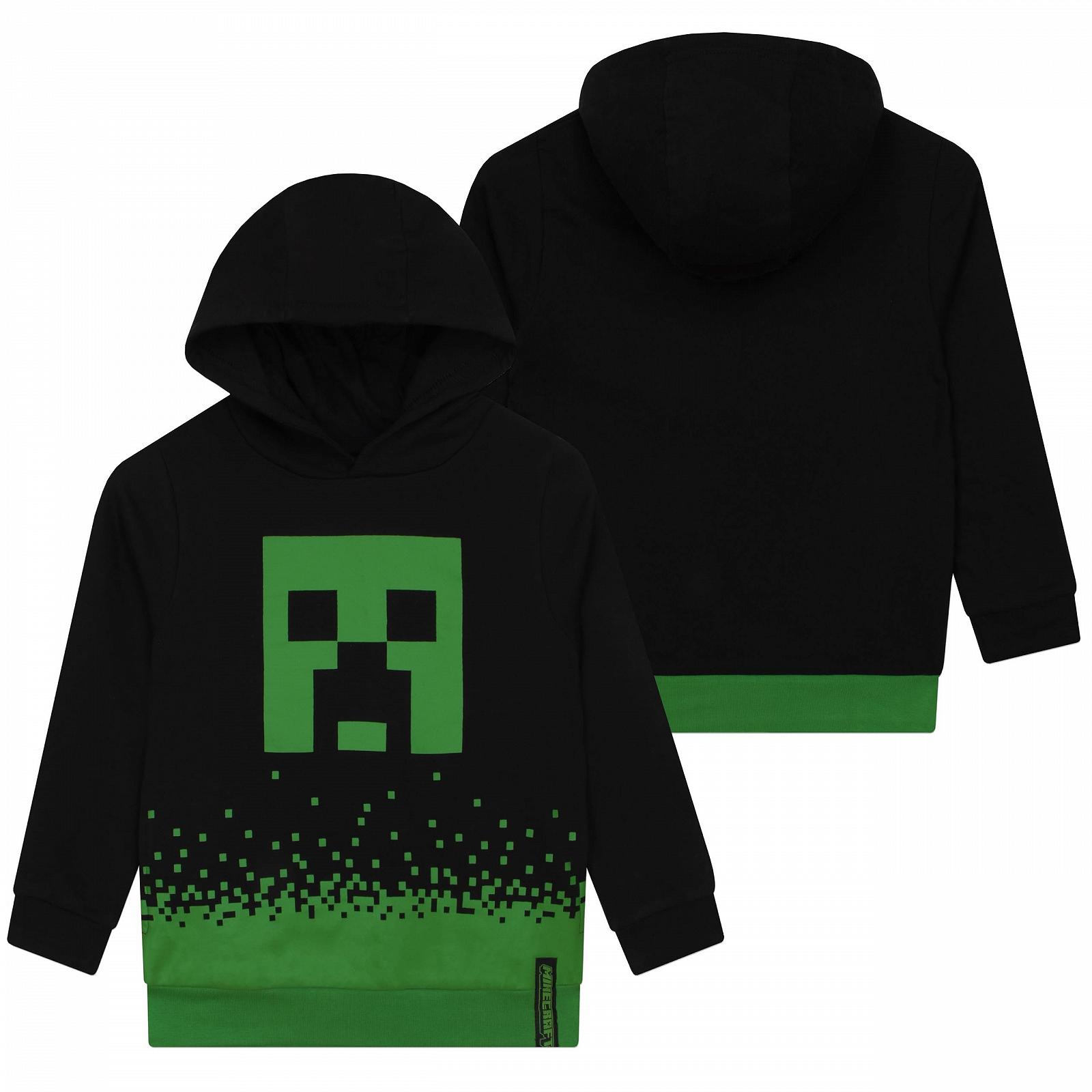 Худи Minecraft для мальчиков Creeper Одежда для геймеров для детей, фото №7