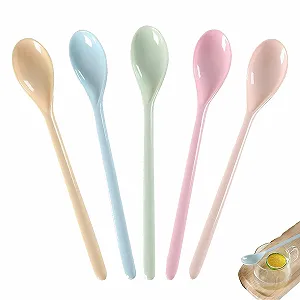 Набор пластиковых ложек для яиц, 5 шт - Фото 1