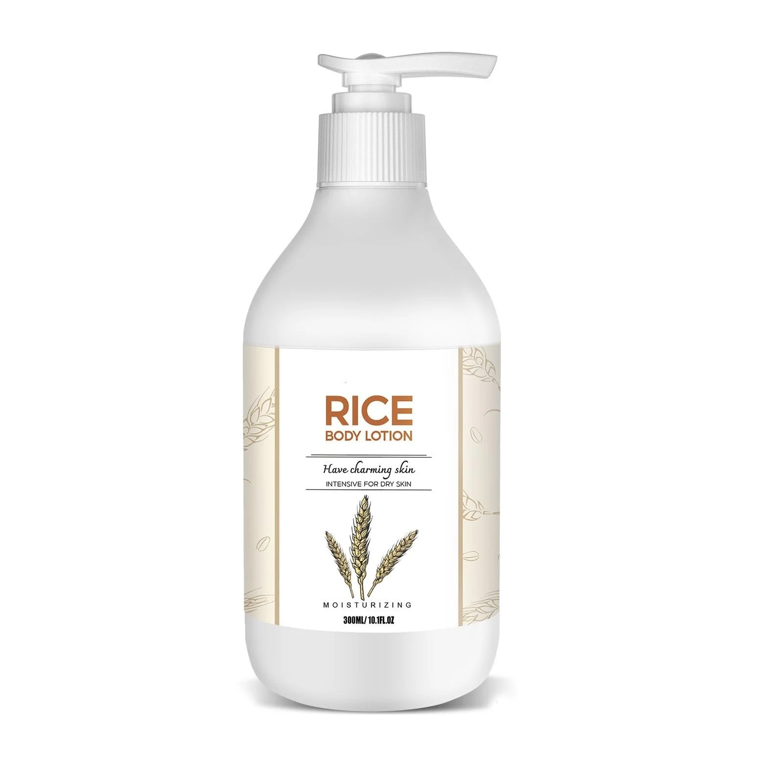 Лосьон для тела Рисовый для сухой кожи, Увлажняющий, Длительный, Легкий, Ежедневный для глубокого увлажнения и шелковистой гладкой кожи, фото №1