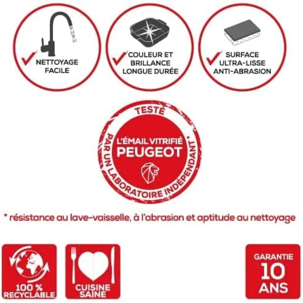 Прямоугольная керамическая форма для запекания PEUGEOT 22 см x 11,3 см x 5,1 см 0,85 л французское производство черный сатин, фото №7 Прямоугольная керамическая форма для запекания PEUGEOT 22 см x 11,3 см x 5,1 см 0,85 л французское производство черный сатин, фото №7