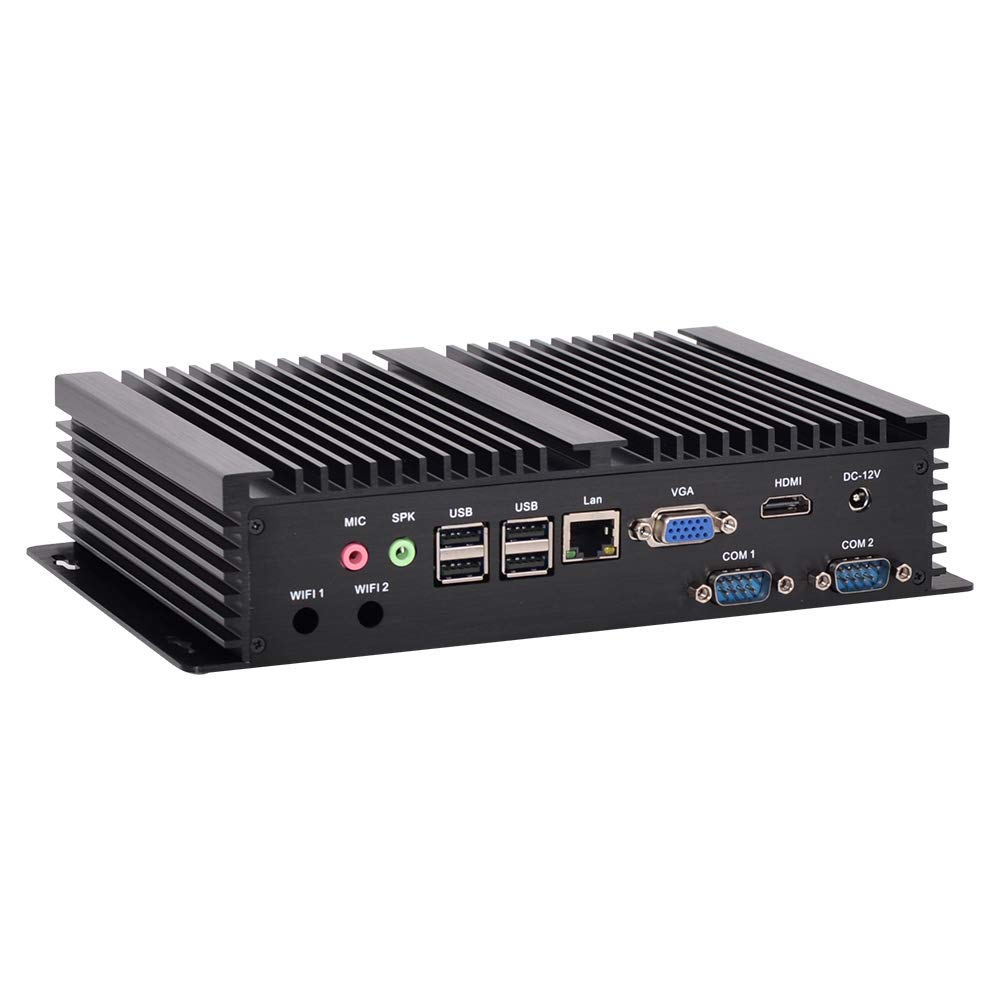 Промышленный ПК HUNSN IM03 Intel Celeron 2955U 2957U 8G RAM 128G SSD, фото №2