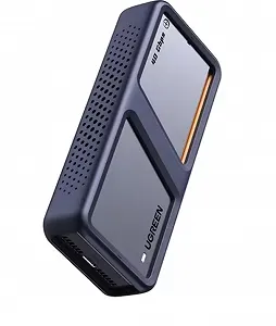 Внешний карман UGREEN CM642 40Gbps M.2 NVMe SSD to USB4, Thunderbolt 4 Grey  (15976) - Фото 1