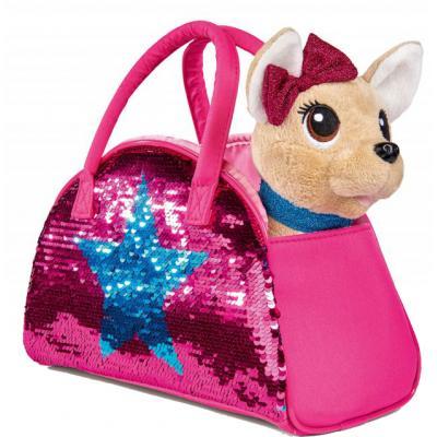 Мягкая игрушка Chi Love Чихуахуа Звезда с пайетками сумочкой 20 см 5893351, фото №2