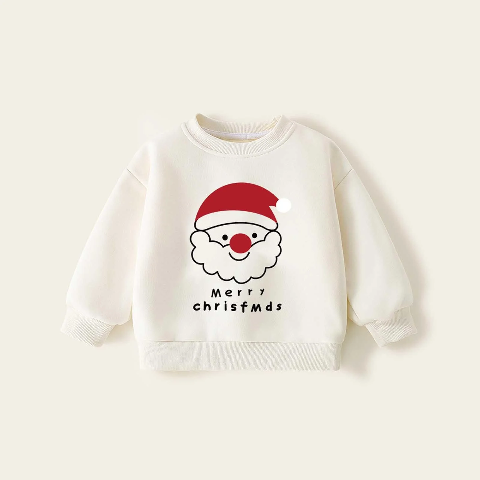 Пуловер Bedrucktes Rundhals-Langarm-Pullover-Sweatshirt для девочек, флисовый, размер 176, фото №2