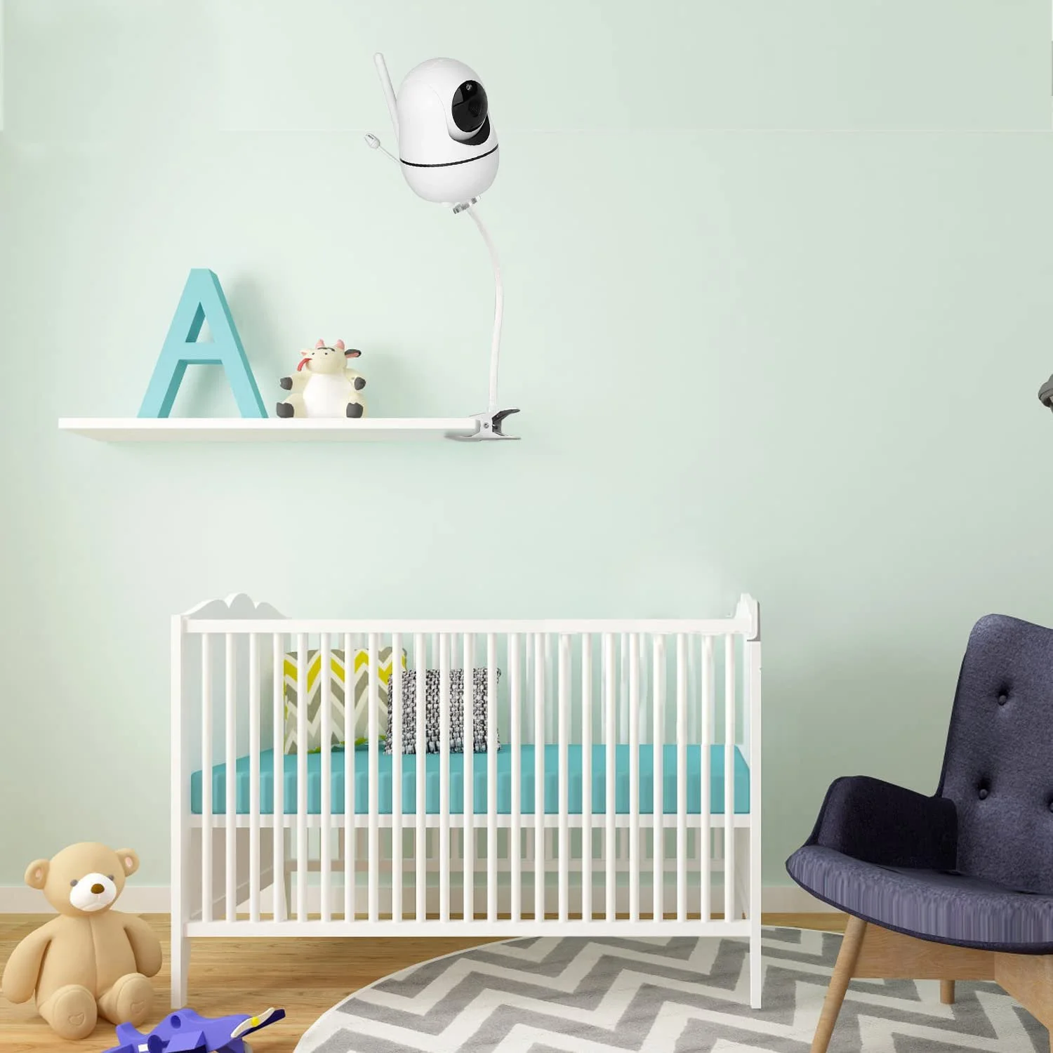 Тримач для відеоняні HelloBaby Flexible HB65 HB66 HB248 ANMEATE SM935E Baby Camera Stand, фото №2