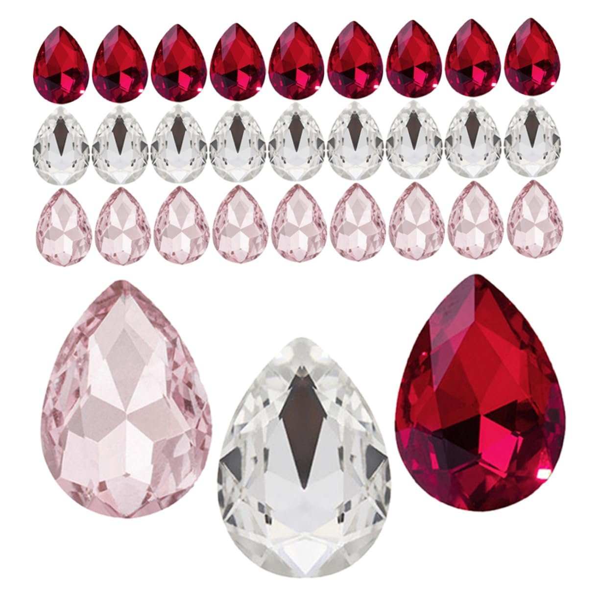 Стразы для ногтей Капля стекла, 150 шт., фото №1