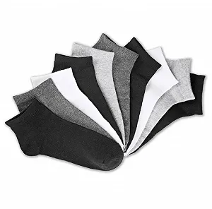 Носки Trainer 10 пар, короткие носки, высокое содержание хлопка, Oeko-Tex - Фото 1