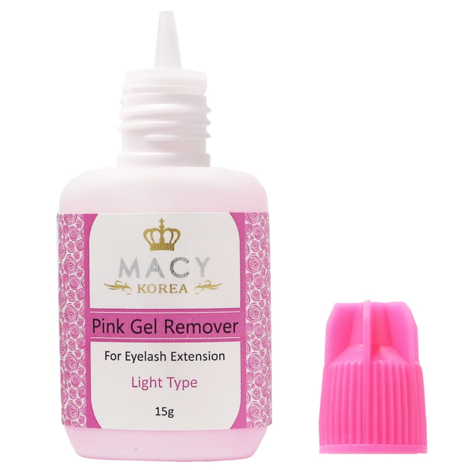 Аксессуары P-Beauty MACY Розовый Гель Для Снятия Лёгкий Тип для Наращивания Ресниц 15 г, фото №2