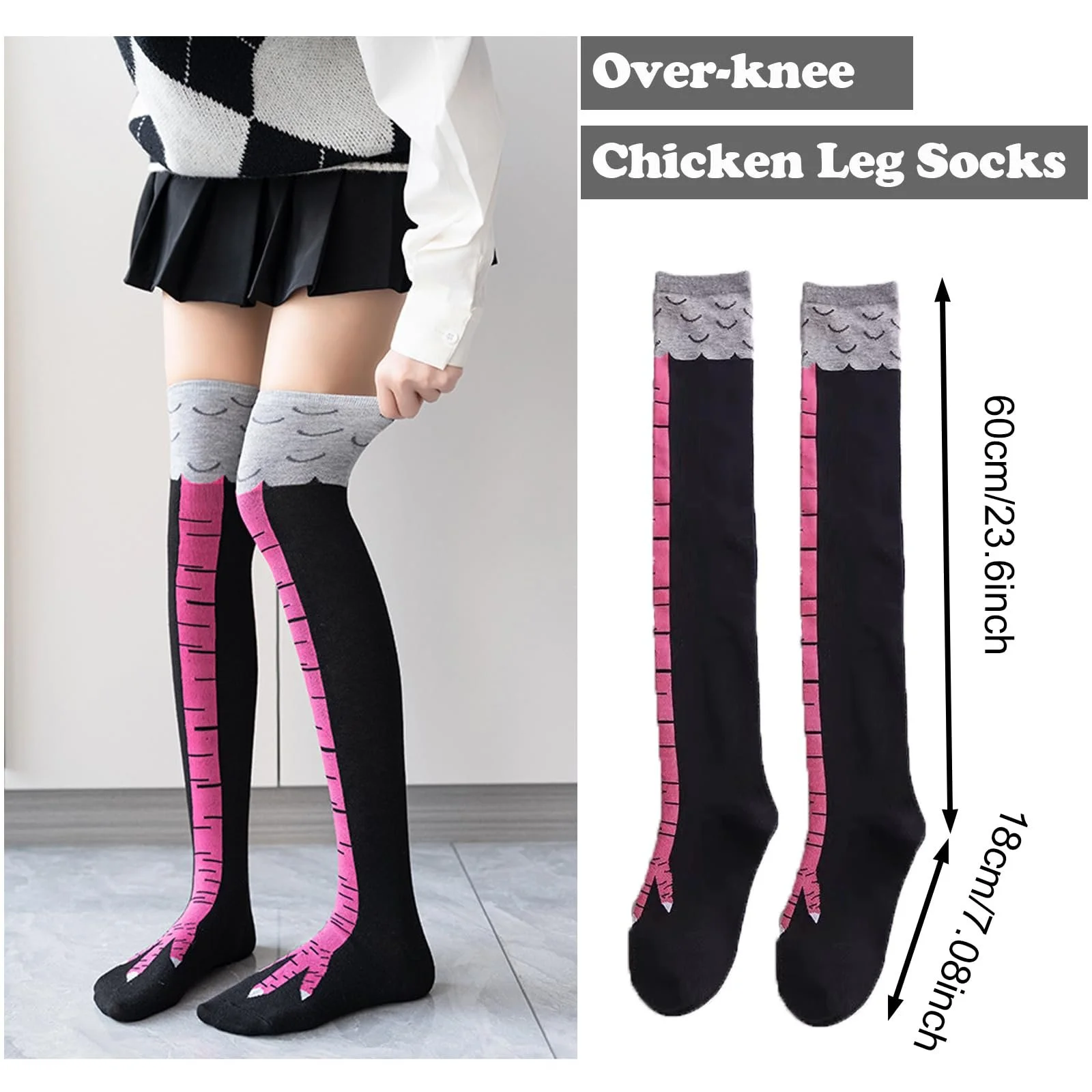 Гольфы Лапки Курицы 2 пары, фото №2