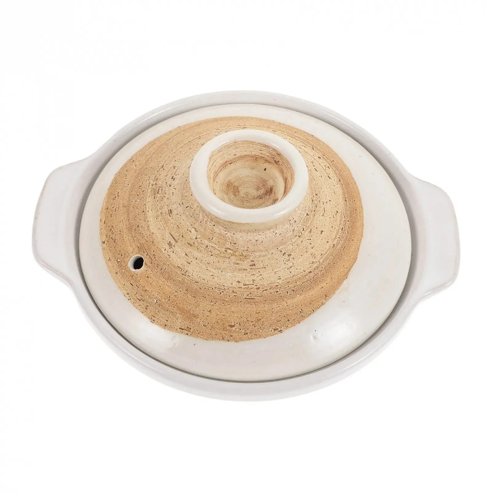 Керамическая кастрюля VALICLUD для курицы с рисом термостойкая в японском стиле с крышкой, фото №1