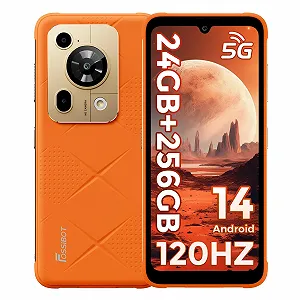 Смартфон FOSSiBOT F112 Pro 5G 24/256 ГБ 6.88" 120 Гц 7150 мАч Dimensity 6300 IP68/IP69K Orange - Фото 1