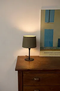 Настільна лампа Faro Barcelona SAMBA S 64317-37 Mini E27 15 Вт Чорна/Зелена synthetic.ua - Фото 1