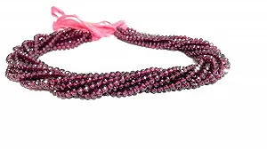 Бусины Родолит Гранат Родель Ограненные 4 мм, нить длиной 33 см, камень для изготовления ювелирных изделий для ожерелья и браслета - Фото 1