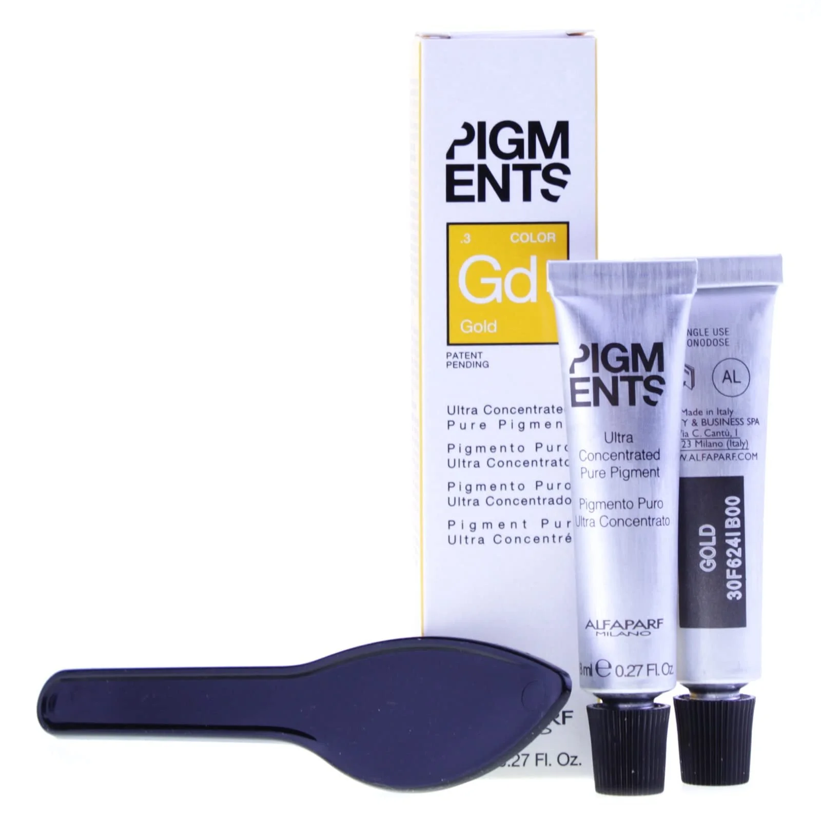 Краситель Alfaparf Milano Pigments Gold 6 x 8 мл, фото №1 Краситель Alfaparf Milano Pigments Gold 6 x 8 мл, фото №1