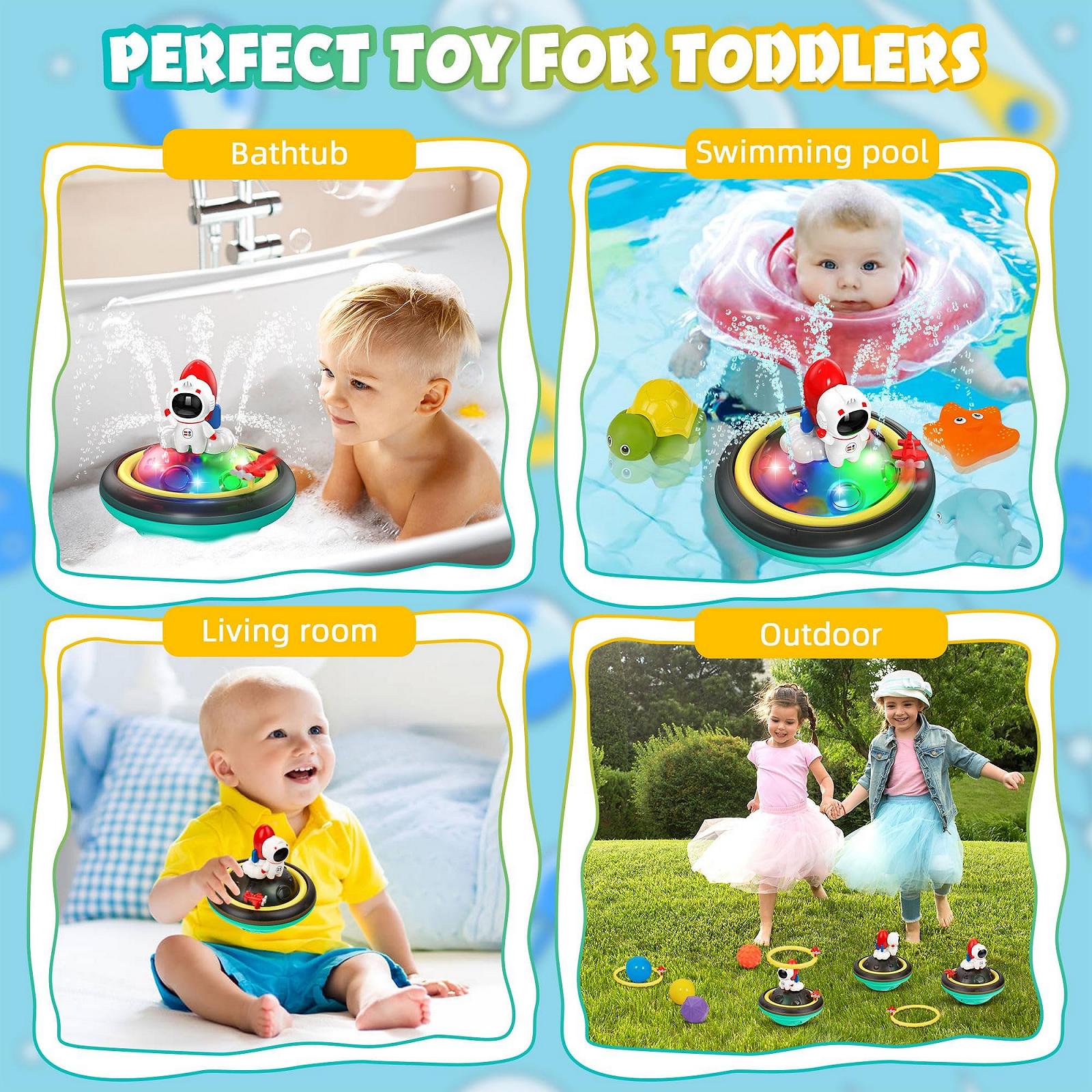 Іграшка для ванни CRIOLPO, Водна іграшка з підсвічуванням для дітей, фото №4