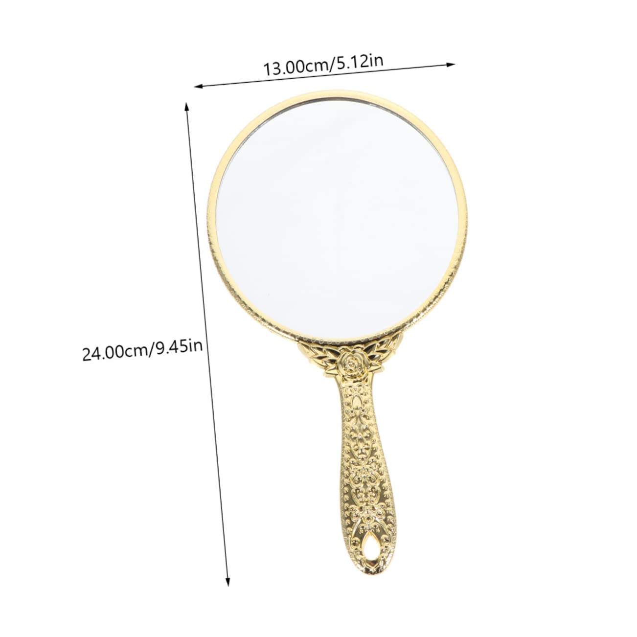 Зеркало Angoily Декоративное Зеркало Принцесса Ручное для макияжа Круглое Стекло, фото №2 Зеркало Angoily Декоративное Зеркало Принцесса Ручное для макияжа Круглое Стекло, фото №2