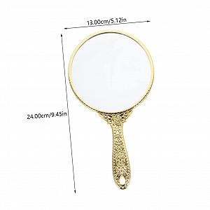 Зеркало Angoily Декоративное Зеркало Принцесса Ручное для макияжа Круглое Стекло цена на synthetic.ua - Фото 1 Зеркало Angoily Декоративное Зеркало Принцесса Ручное для макияжа Круглое Стекло synthetic.ua - Фото 1