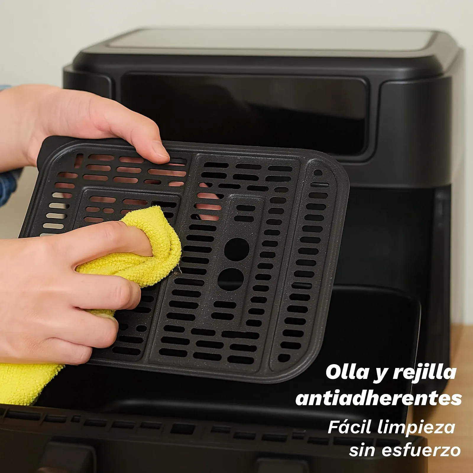 Мультипіч GRUNKEL DUALFLEXIFRYER 2800W Подвійна чаша 5L + 5L + 7L + 3L Технологія 360° 10 програм Незалежне керування, фото №4 Мультипіч GRUNKEL DUALFLEXIFRYER 2800W Подвійна чаша 5L + 5L + 7L + 3L Технологія 360° 10 програм Незалежне керування, фото №4