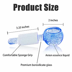 Кріосфери для обличчя Smasener Ice Globes 2 шт. Blue synthetic.ua - Фото 1