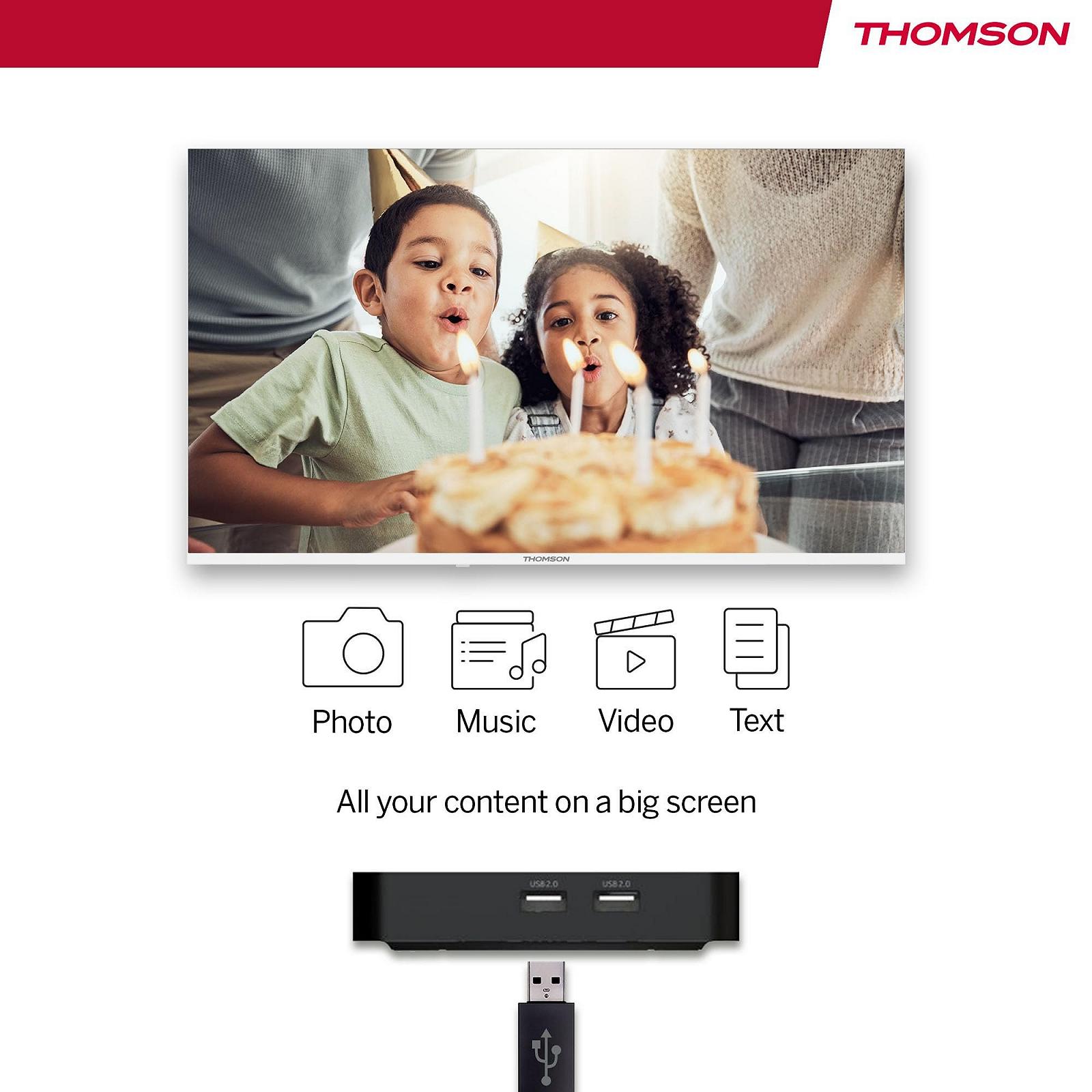 ТВ-приставка THOMSON Google TV Streaming Box 240 4K UHD Google Assistant Wi-Fi Bluetooth 5.0 HDMI 2.1 Dolby Atmos Dolby Digital+ HDR10 2 ГБ RAM 8 ГБ Memory, фото №12