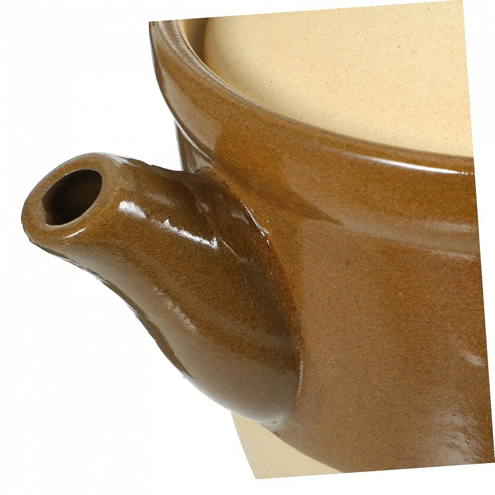 Керамическая кастрюля Hitzebeständig 2 л с эргономичной ручкой, фото №7