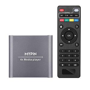 Медіаплеєр MYPIN HDMI 4K@30Hz Grey - Фото 1