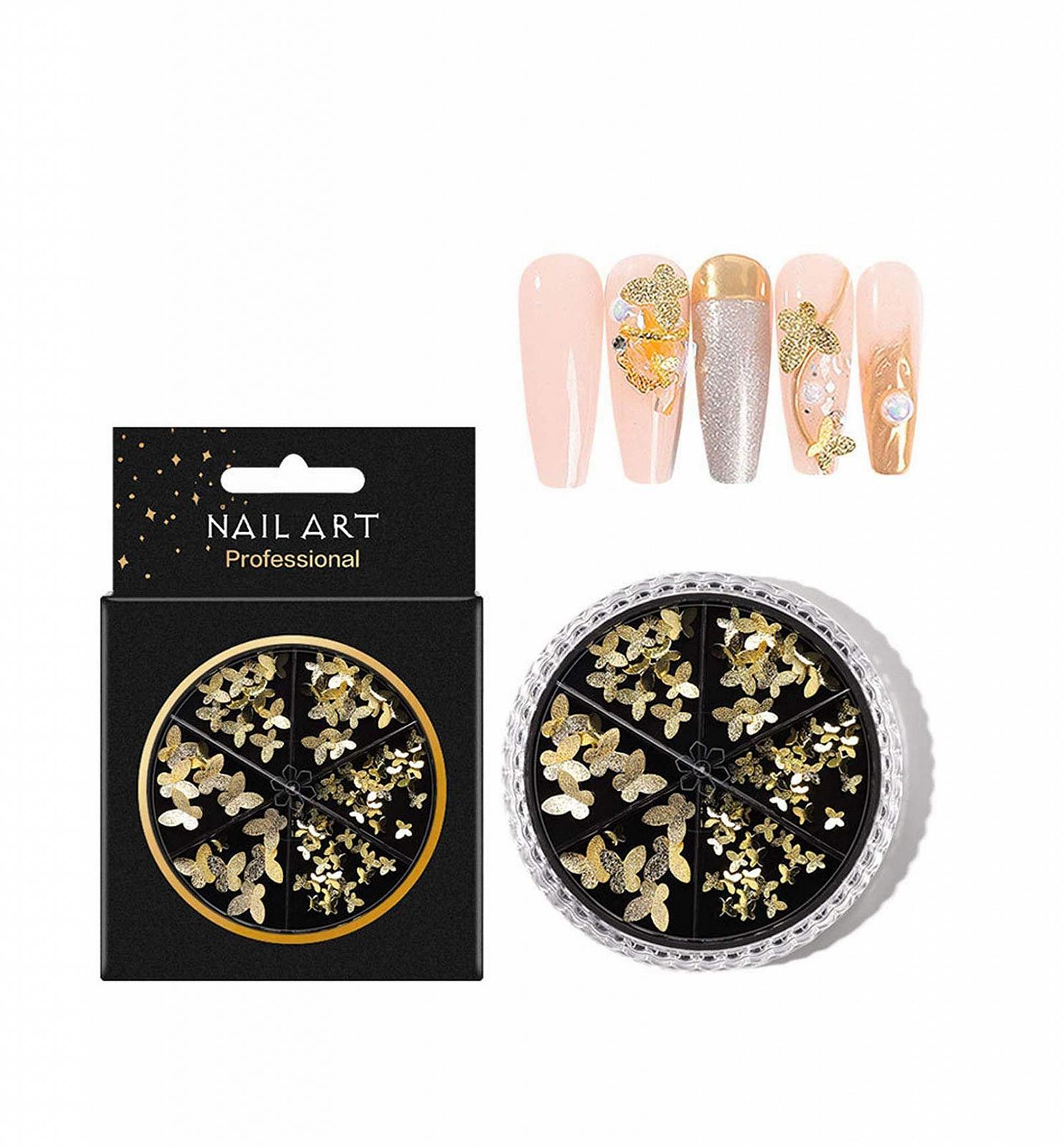 Заклепки для ногтей Металл Набор для ногтей DIY 13#, фото №1