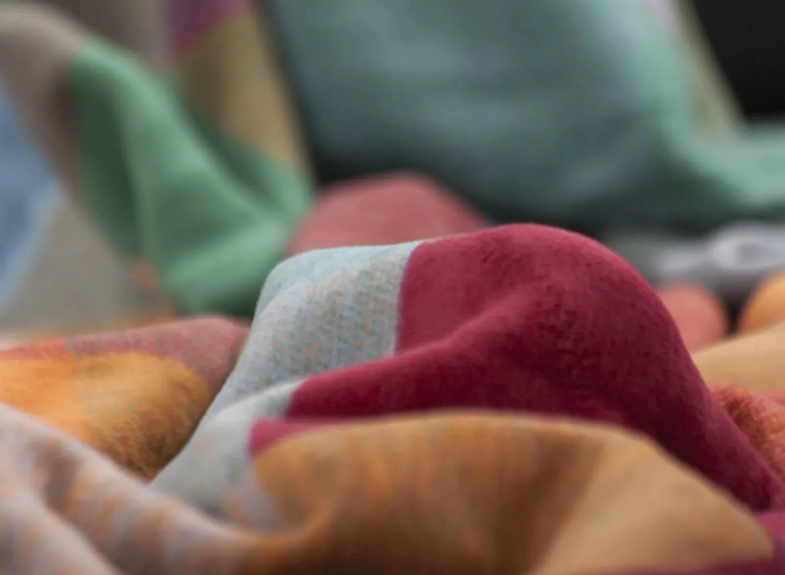 Покрывало Biederlack Тканый хлопковый Colour 220 x 240 см Разноцветный, фото №5