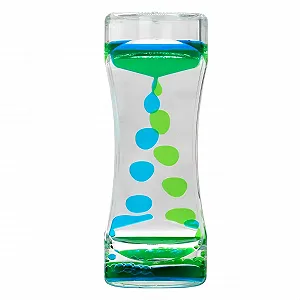 Жидкие песочные часы Drop Liquid Motion Bubble Timer антистресс сенсорные - Фото 1