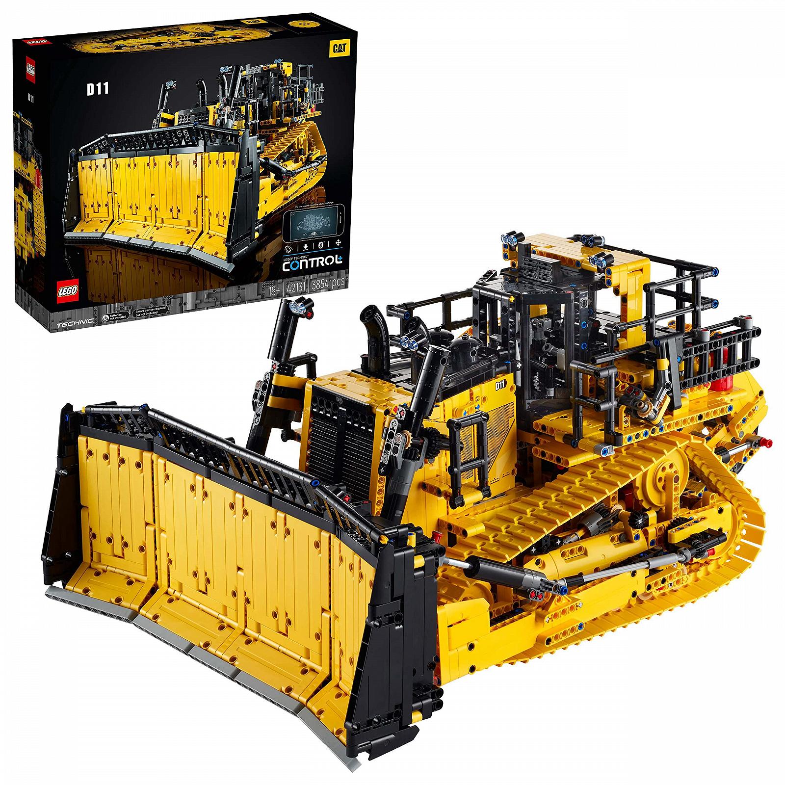 Конструктор Lego Technic 42131 з дистанційним керуванням дорожній каток Cat D11 Bulldozer для дорослих RC Car, фото №1