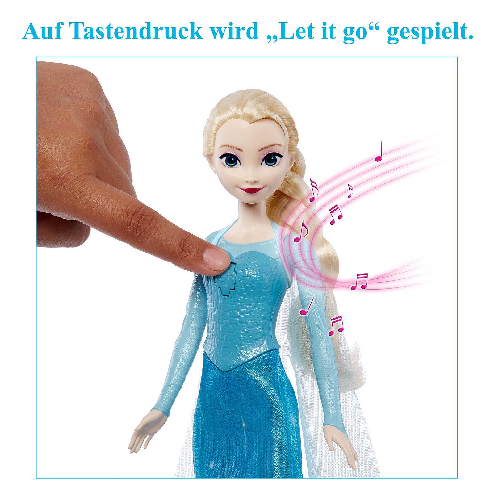 Игрушка Mattel Disney Frozen Певица Кукла Эльза HMG32 Немецкая версия, фото №4