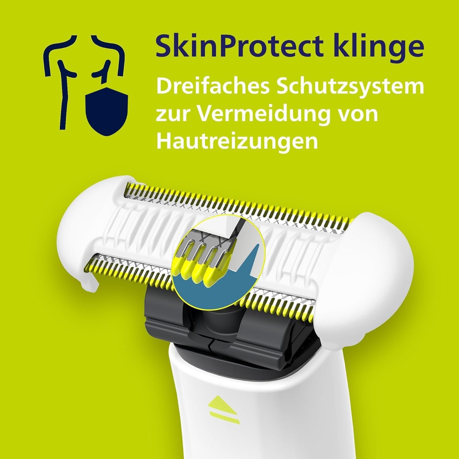 Электробритва и триммер Philips OneBlade Intimate QP1924/30 White, фото №4 Электробритва и триммер Philips OneBlade Intimate QP1924/30 White, фото №4