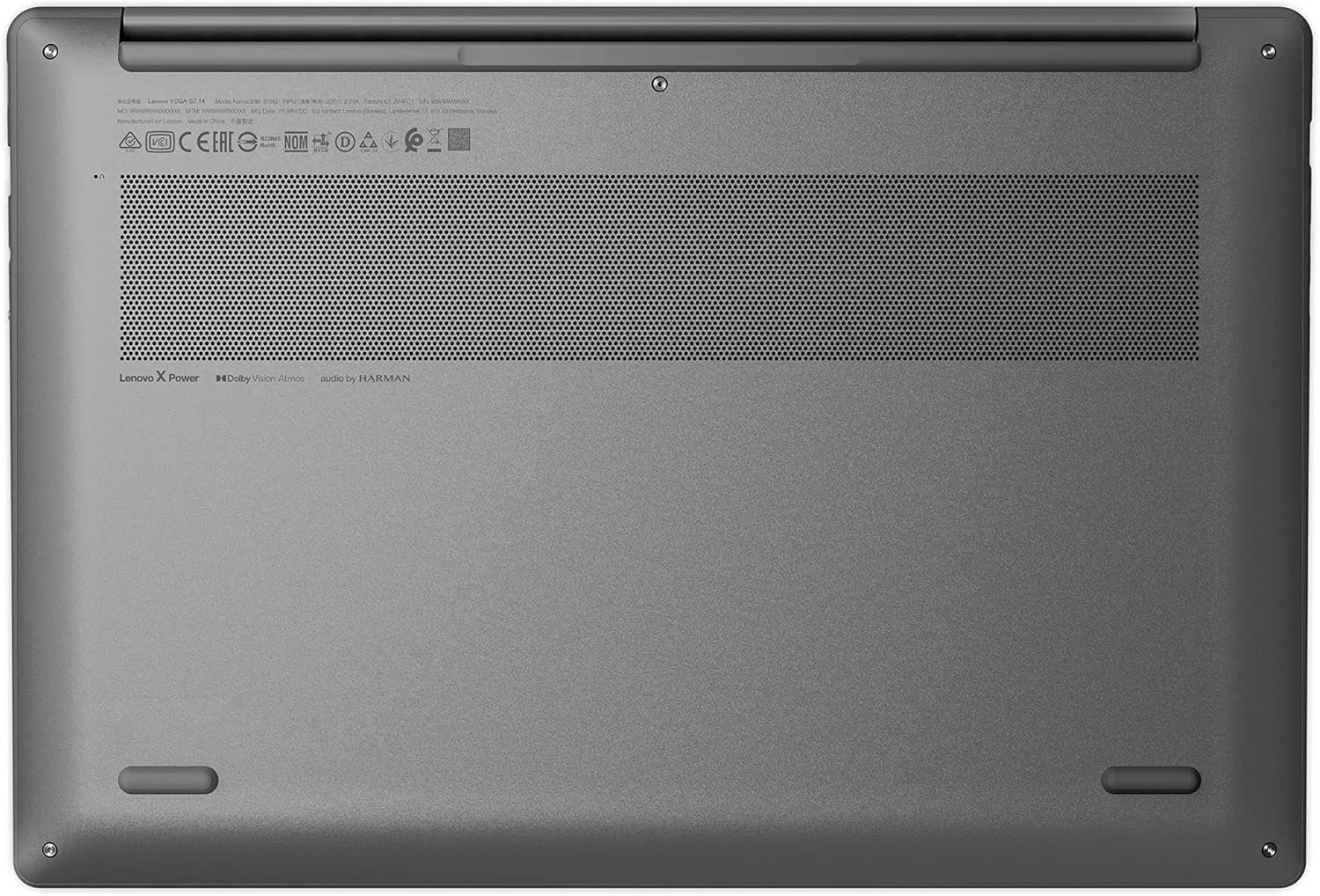 Ультрабук 14.5" Lenovo Yoga Slim 7 ProX (14ARH7) AMD Ryzen 5 6600HS RAM 16GB SSD 512GB 12год батарея Win11 Алюмінієвий корпус (UKR), фото №8