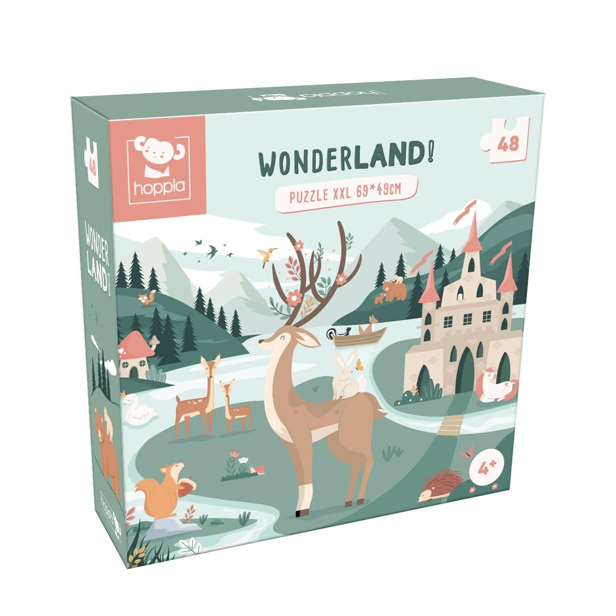 Пазл Hoppla Wonderland XL 48 деталей 69 x 49 см, фото №9