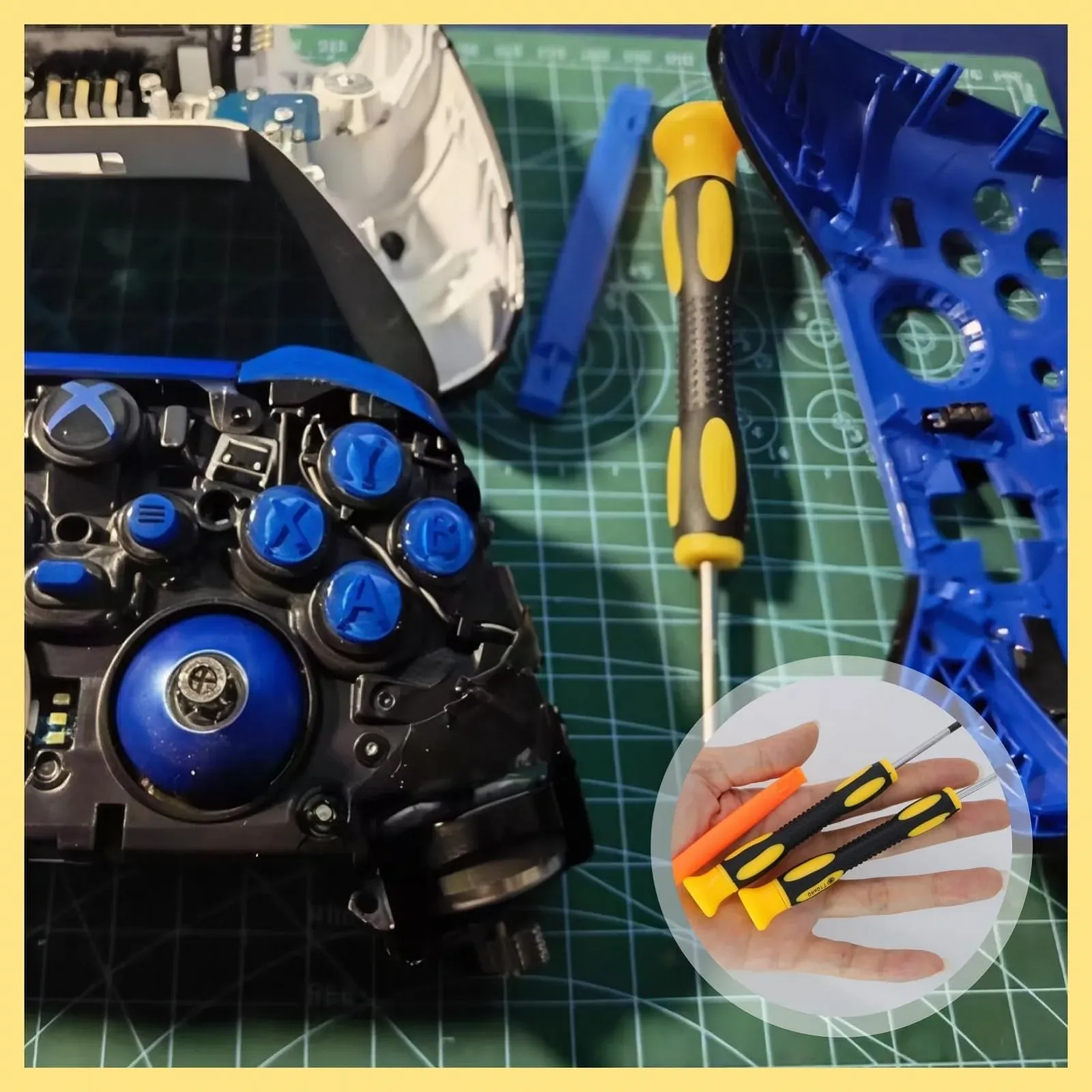 Набір викруток Torx 10 предметів T3 T4 T5 T6 T7 T8 T10 Магнітні прецизійні з важелями для розбирання, фото №6